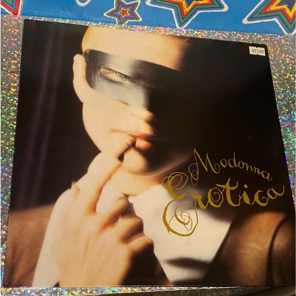 MADONNA EROTICA  12” FIRST PRINT VINYL RECORD MINT !!